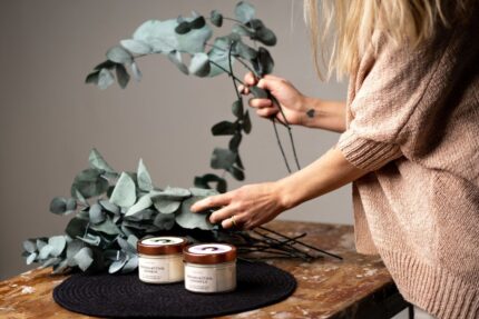 Scented Candle Juniper - S (20h)
